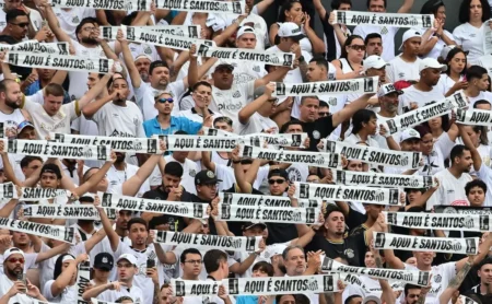 Vila Belmiro terá público completo em clássico entre Santos e Corinthians pelo Paulistão