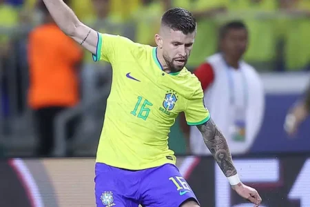 Caio Henrique mira virada na Champions como prioridade antes da Copa do Mundo: Peso muito grande Caio Henrique mira virada na Champions como prioridade antes da Copa do Mundo: "Peso muito grande"