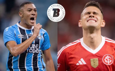 Carlos Vinícius explica momento no Grêmio e supera Borré em eficiência no ataque em 2026