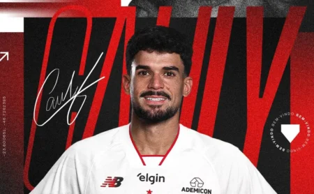 Cauly à disposição de Crespo e possível estreia contra o RB Bragantino