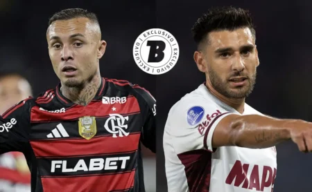 Cebolinha superou Salvio em participação de gols antes da decisão da Recopa Sul-Americana