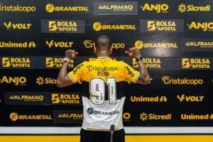 Coincidência ou não, Otero vestirá o número do título mais importante do Criciúma