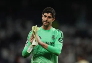 Courtois, do Real Madrid, ironiza sorteio da Champions: "Todos sabem que será o City"