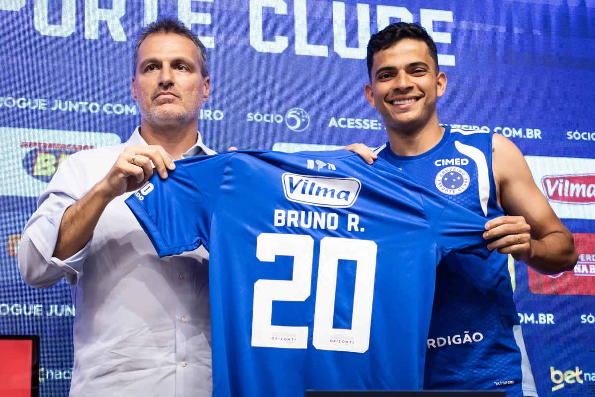 Cruzeiro registra Bruno Rodrigues como reforço para a semifinal do Mineiro