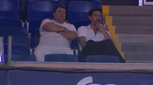 Grêmio x Atlético-MG: técnico do Galo, Eduardo Domínguez, assiste à partida em camarote