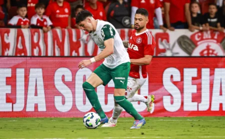 Internacional leva vantagem histórica sobre o Palmeiras no Brasileirão