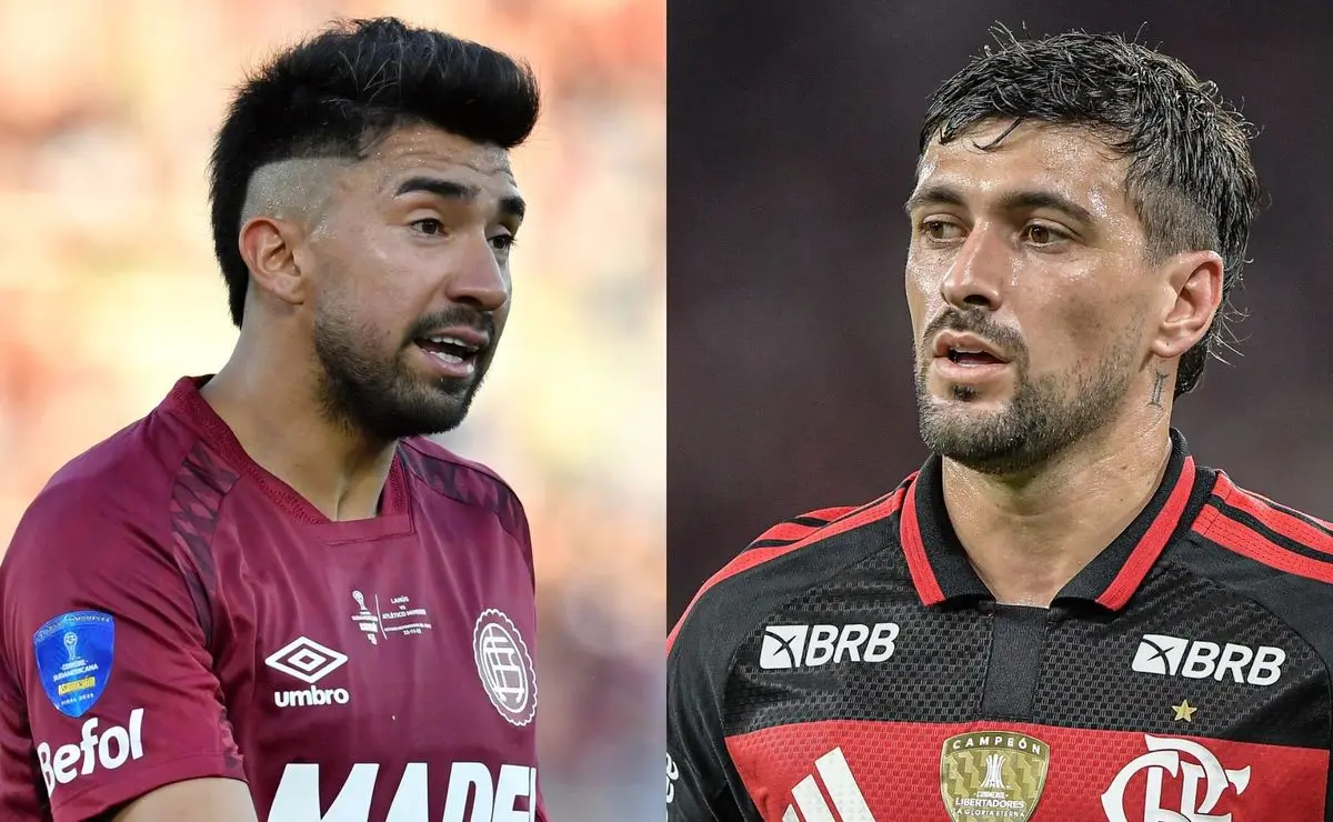 Marcelino Moreno supera Arrascaeta em participação em gols e agita duelo na Recopa entre Lanús e Flamengo Marcelino Moreno supera Arrascaeta em participação em gols e agita duelo na Recopa entre Lanús e Flamengo