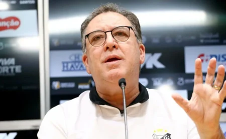Marcelo Teixeira ameniza crise no Santos e defende reconstrução com "Nova Arena e SAF"