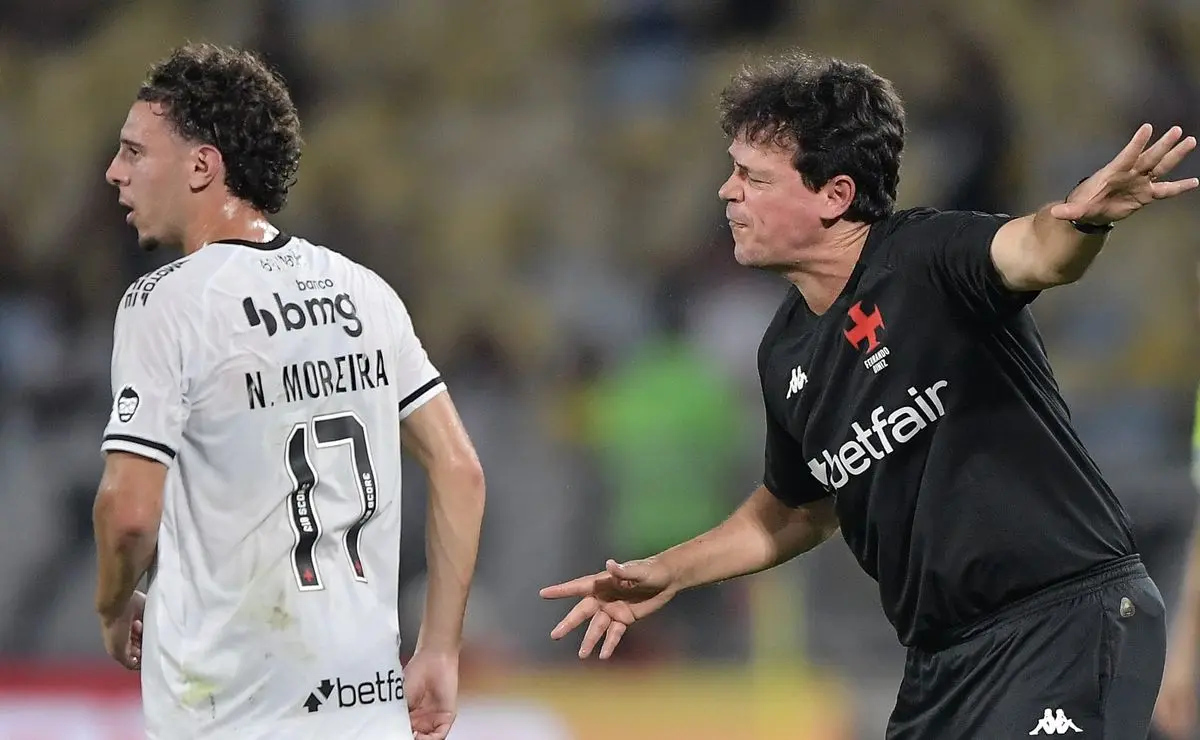 Nuno Moreira considerou deixar o Vasco devido a insatisfação com atitudes de Diniz nos bastidores Nuno Moreira considerou deixar o Vasco devido a insatisfação com atitudes de Diniz nos bastidores