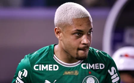 Palmeiras x Guarani: IA prevê vitória confortável do time de Vitor Roque