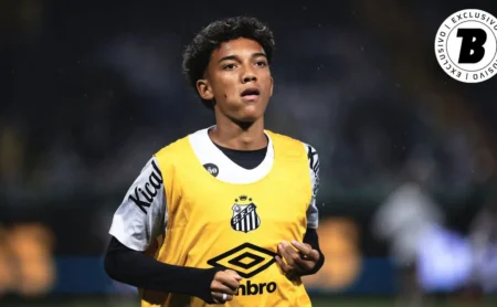 Robinho Jr. perde espaço no Santos com chegada de reforços e queda na minutagem