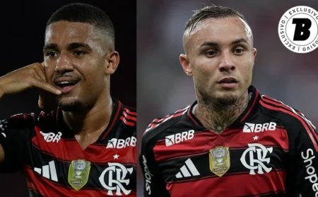 Samuel Lino ultrapassa Cebolinha em participações em gols pelo Flamengo em 2026 Samuel Lino ultrapassa Cebolinha em participações em gols pelo Flamengo em 2026
