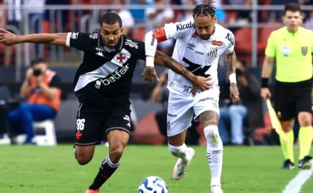 Santos x Vasco: IA prevê gol de Neymar e empate na Vila Belmiro