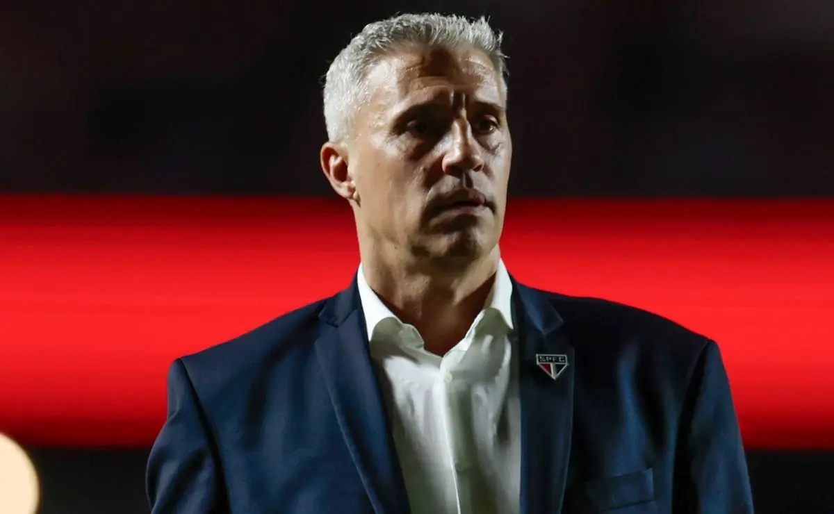 São Paulo recebe alerta sobre interesse do River Plate em Crespo, que não é a primeira opção do clube argentino São Paulo recebe alerta sobre interesse do River Plate em Crespo, que não é a primeira opção do clube argentino