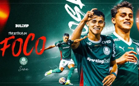 Sosa no Palmeiras: trajetória, adaptação e busca por espaço no ataque Sosa no Palmeiras: trajetória, adaptação e busca por espaço no ataque