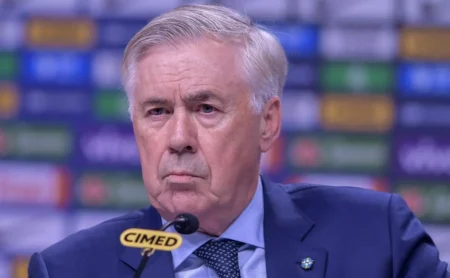 Ancelotti explica ausência de Kaio Jorge na convocação e justifica: “prioridade era jogadores em plena forma”