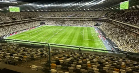 Atlético-MG x Inter: Jogo com menor público na história da Arena MRV
