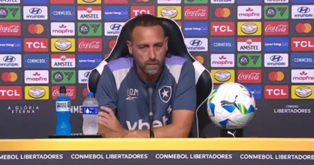 Auxiliar técnico do Botafogo reconhece falhas na eliminação: "Golpe duro"