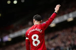 Bruno Fernandes supera Beckham e se torna o maior assistente do United na Premier League Bruno Fernandes supera Beckham e se torna o maior assistente do United na Premier League