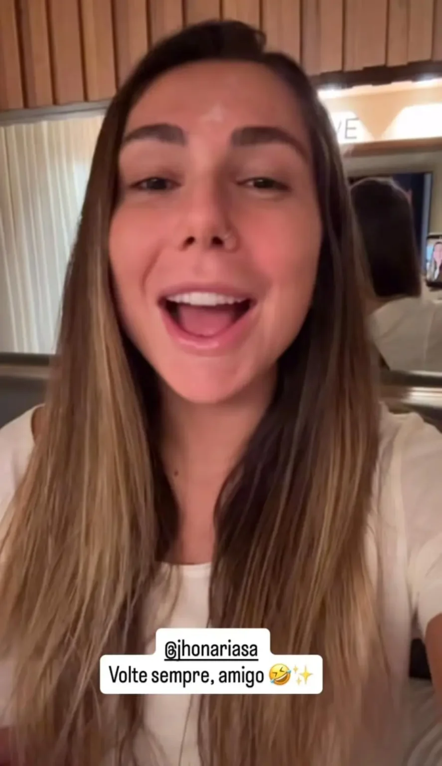 Carol Portaluppi ironiza Arias após vitória do Vasco: "Volte sempre, amigo"