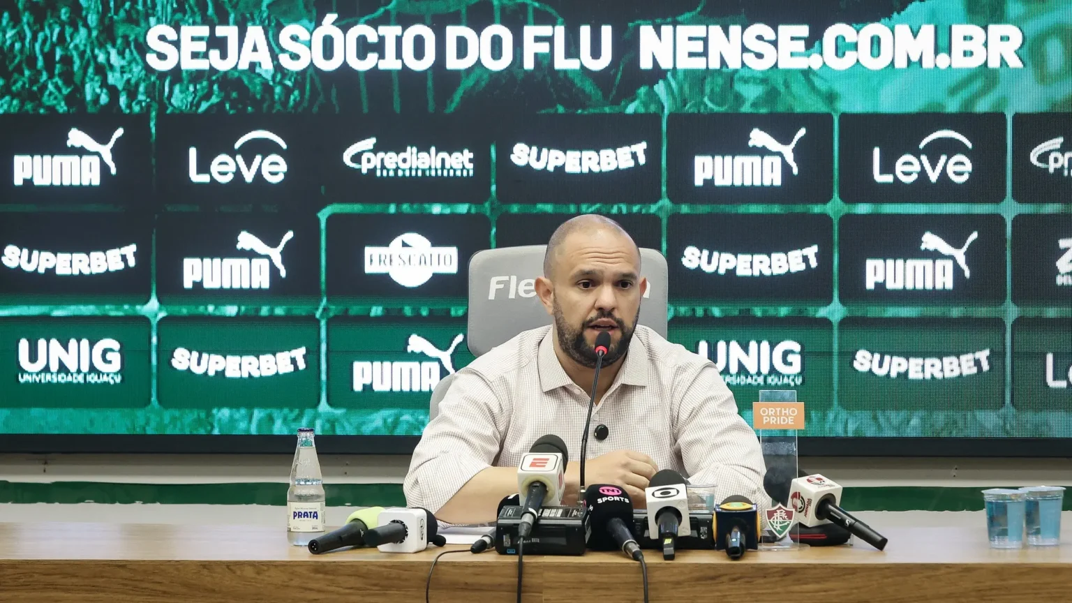 Coletiva do Fluminense: Respostas de Mattheus Montenegro