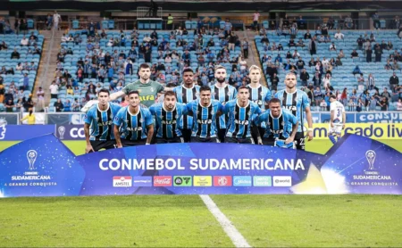 Conmebol divulga tabela do Grêmio na Sul-Americana e altera critério de desempate