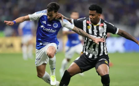 Cruzeiro e Santos: retrospecto recente equilibrado no Brasileirão