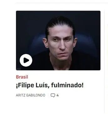 Demissão de Filipe Luís no Flamengo ganha destaque na imprensa internacional: "Derrubado"