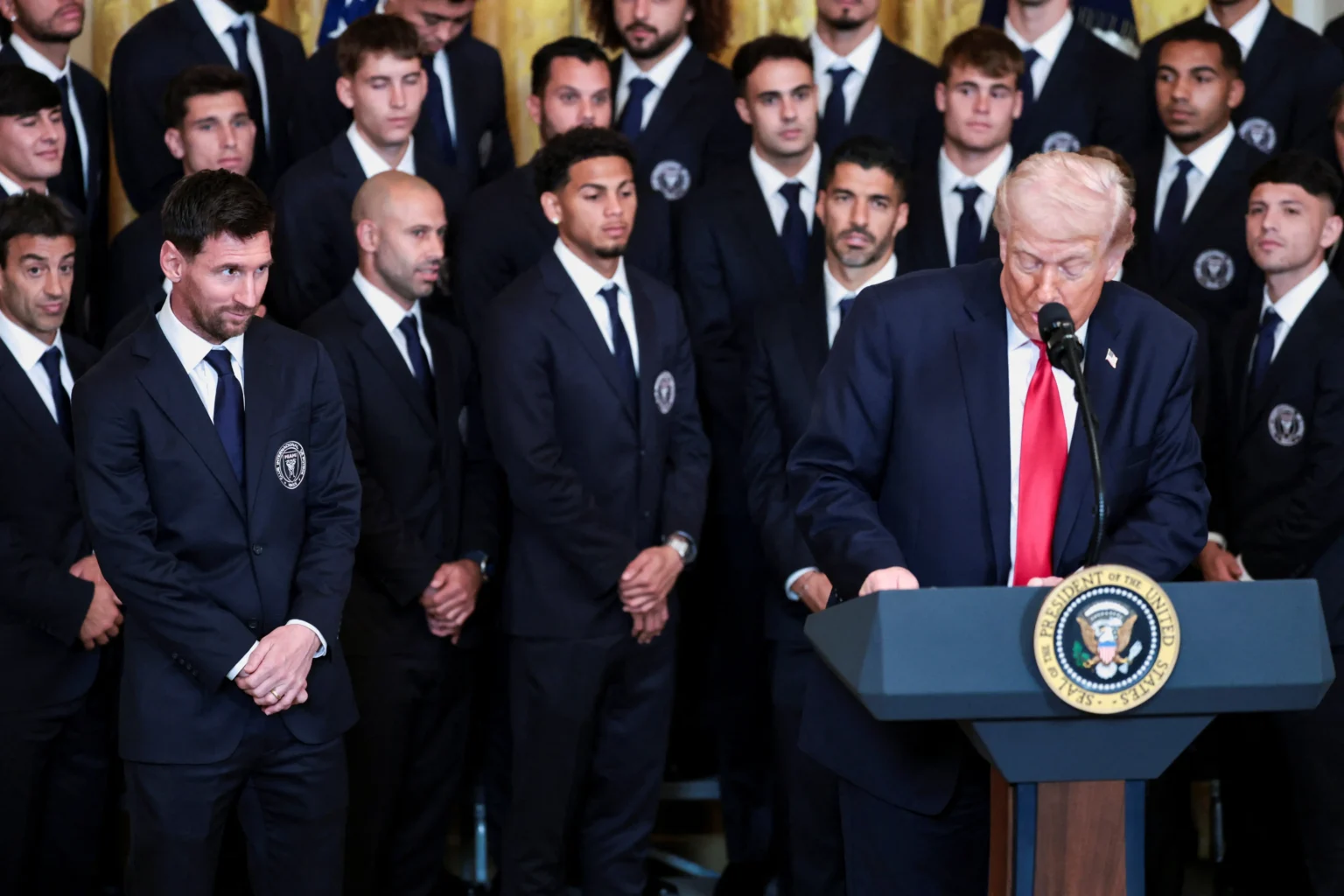 Donald Trump Elogia o Palmeiras em Evento com o Inter Miami: "Melhor Time do Brasil"
