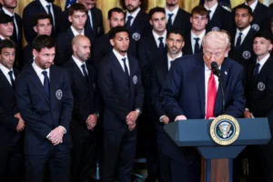Donald Trump Elogia o Palmeiras em Evento com o Inter Miami: "Melhor Time do Brasil"