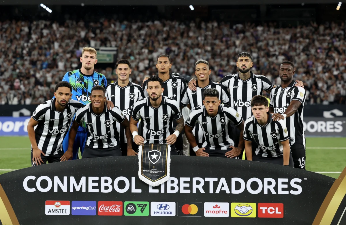 Estudo aponta: Botafogo possui o 8º elenco mais valioso fora da Europa