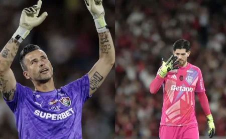 Fábio e Rossi: Histórico de pênaltis decisivos em finais entre Fluminense e Flamengo desde 2023