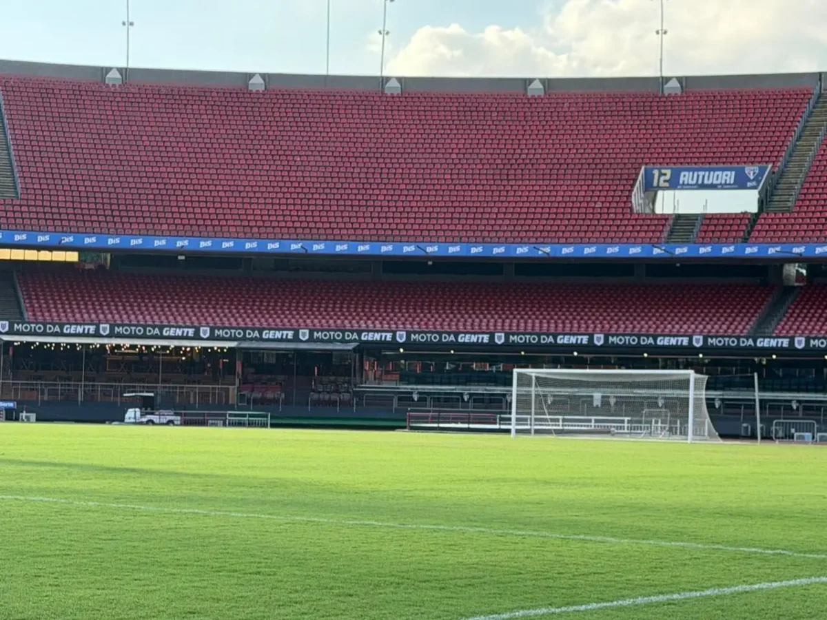 Gramado do Morumbi: veja as condições na véspera do clássico São Paulo x Palmeiras Gramado do Morumbi: veja as condições na véspera do clássico São Paulo x Palmeiras