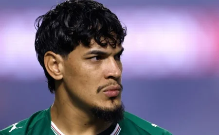 Gustavo Gómez almeja longa trajetória no Palmeiras e vislumbra saída apenas no futuro.