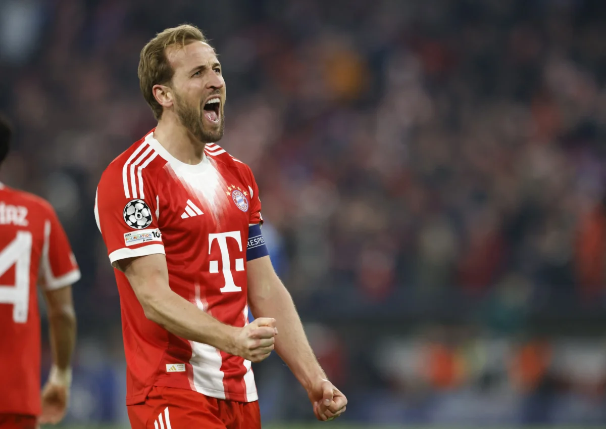 Harry Kane atinge marca de 50 gols na Champions League