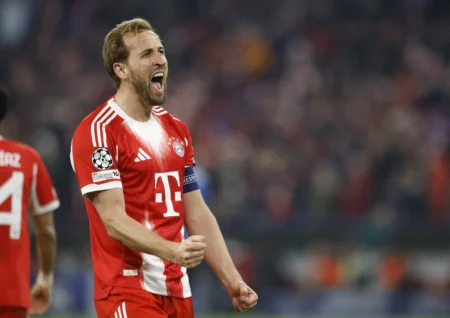 Harry Kane atinge marca de 50 gols na Champions League