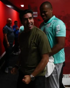 Imagine que os de vermelho estão de verde: a análise do discurso de Abel para a vitória do Palmeiras sobre o São Paulo "Imagine que os de vermelho estão de verde": a análise do discurso de Abel para a vitória do Palmeiras sobre o São Paulo