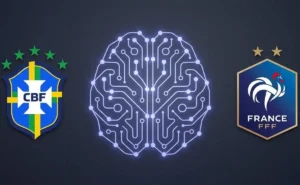 Inteligência Artificial prevê resultado de Brasil x França e acerta o placar: “2 a 1”