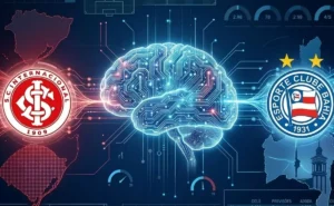 Internacional x Bahia: IA prevê placar exato do confronto pelo Brasileirão Internacional x Bahia: IA prevê placar exato do confronto pelo Brasileirão