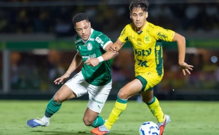 José Aldo, volante do Mirassol, prevê desafio difícil contra o Palmeiras no Allianz Parque: “Equipe vencedora” José Aldo, volante do Mirassol, prevê desafio difícil contra o Palmeiras no Allianz Parque: “Equipe vencedora”