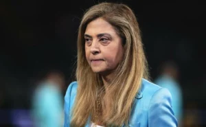 Leila Pereira ironiza reclamação do São Paulo sobre tabu palmeirense Leila Pereira ironiza reclamação do São Paulo sobre tabu palmeirense