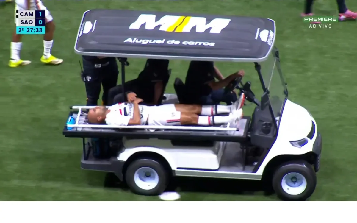 Lesão tira Lucas de jogo após promissor início no São Paulo