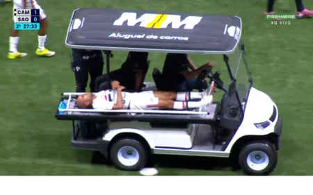 Lesão tira Lucas de jogo após promissor início no São Paulo