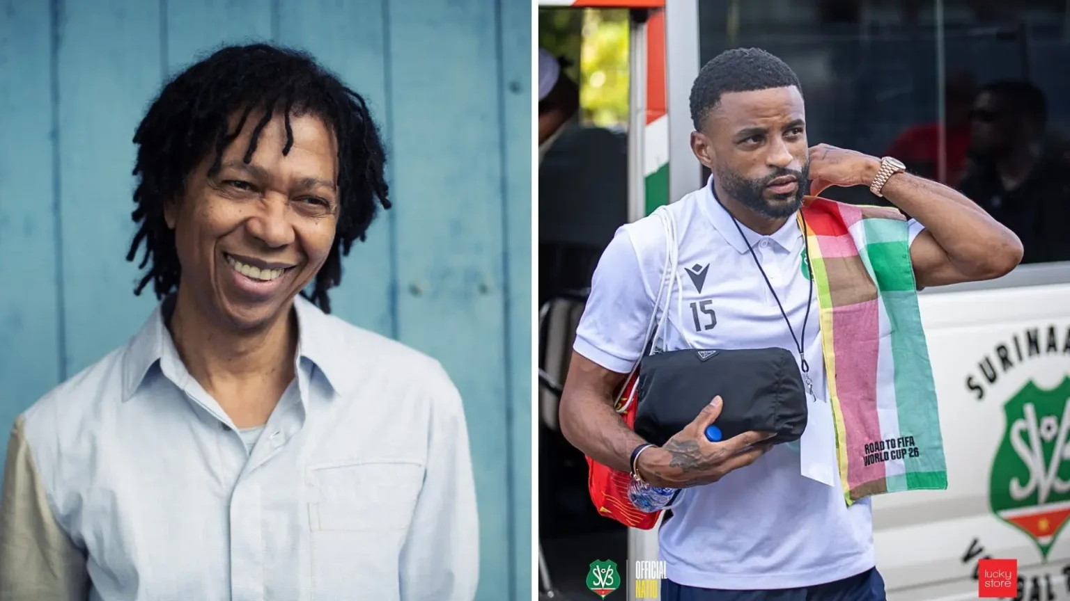 Meia do Suriname, Djavan, busca vaga na Copa e revela origem do nome: "Homenagem aos pais fãs"