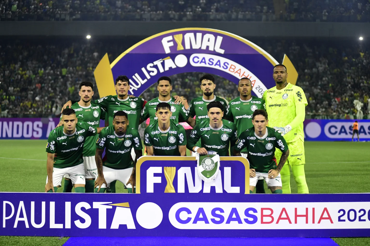 Palmeiras lidera pela primeira vez em sete finais do Paulistão, mas enfrenta um tabu