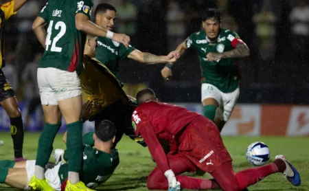Palmeiras lidera contra o Novorizontino por 2 a 1 na volta do Campeonato Paulista