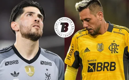 Rossi a uma defesa de igualar recorde de pênaltis de Diego Alves no Flamengo