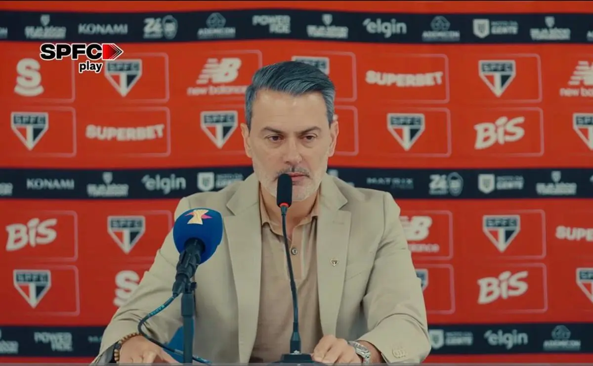 Rui Costa analisa evolução do São Paulo, lamenta derrota e elogia conexão com o técnico