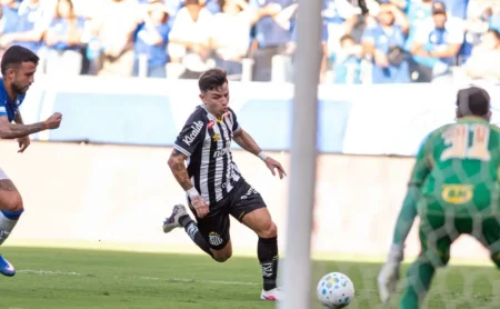 Santos cobra explicações da CBF sobre gol anulado de Barreal