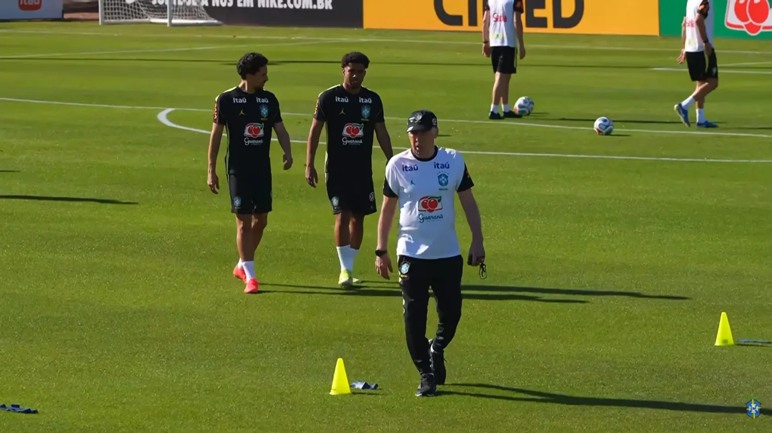 Seleção Brasileira inicia preparação para enfrentar a França com foco nos novos jogadores